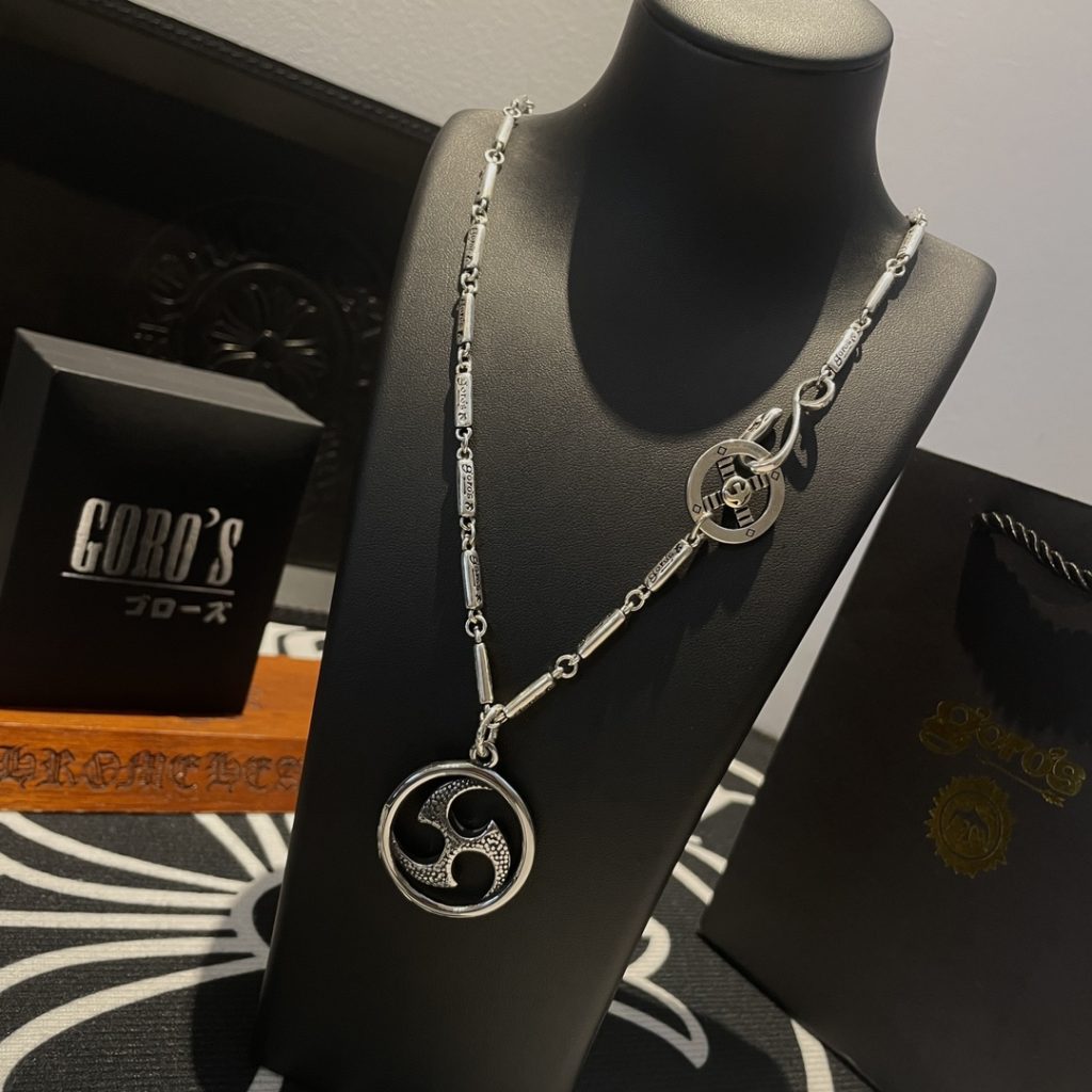 Goro’s(ゴローズ)高橋吾郎 コピー ダーツ竹節ペンダントネックレス 激安通販