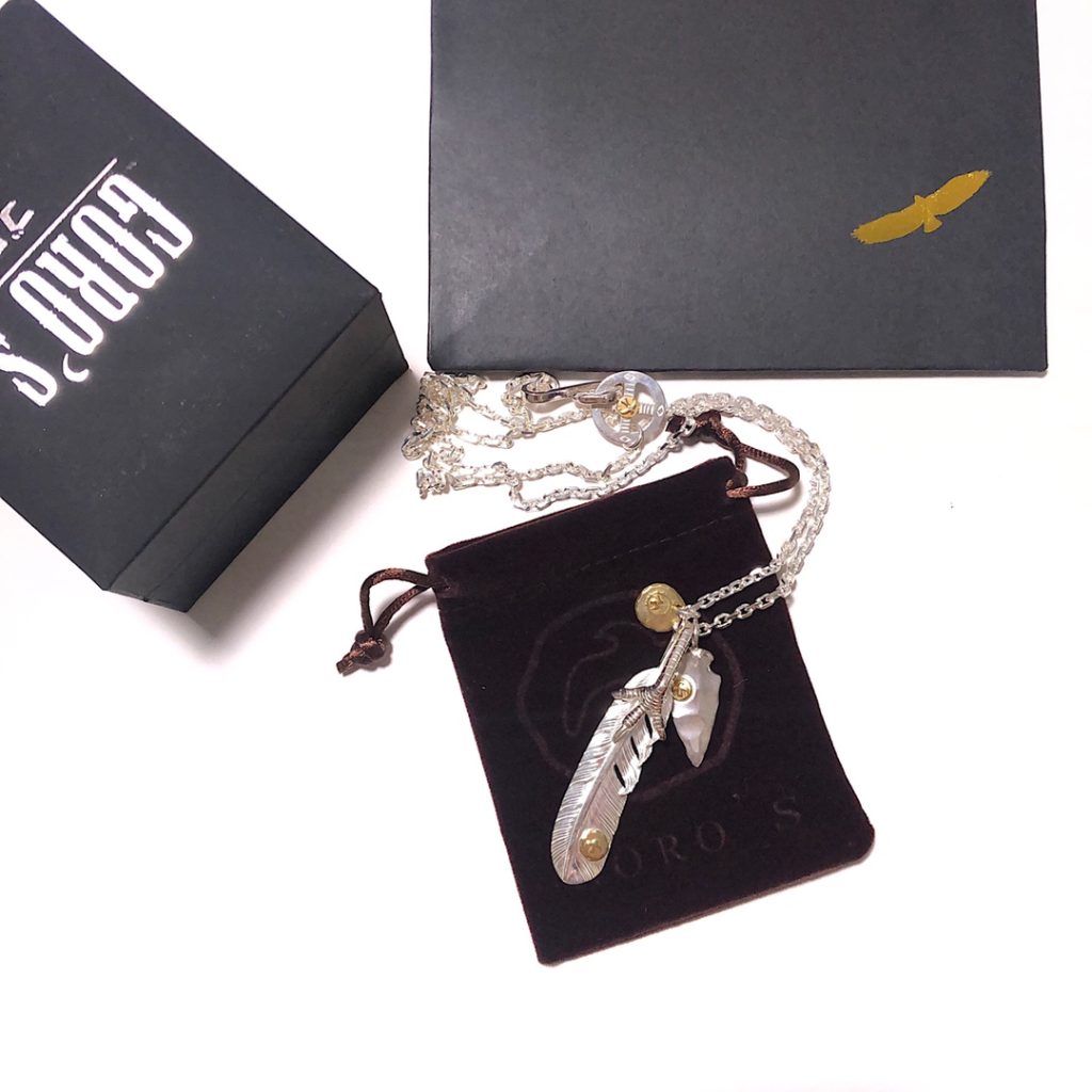 Goro’s（ゴローズ）高橋吾郎 コピー シルバー鷹の爪フェザーペンダントネックレス 通販