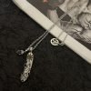 Goro’s（ゴローズ）高橋吾郎 n級品 トレンドシルバーアクセサリーフェザーペンダントネックレス 通販