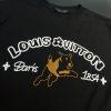 LOUIS VUITTON（ルイヴィトン）芸能人n級品新作刺繍ロゴ半袖激安通販
