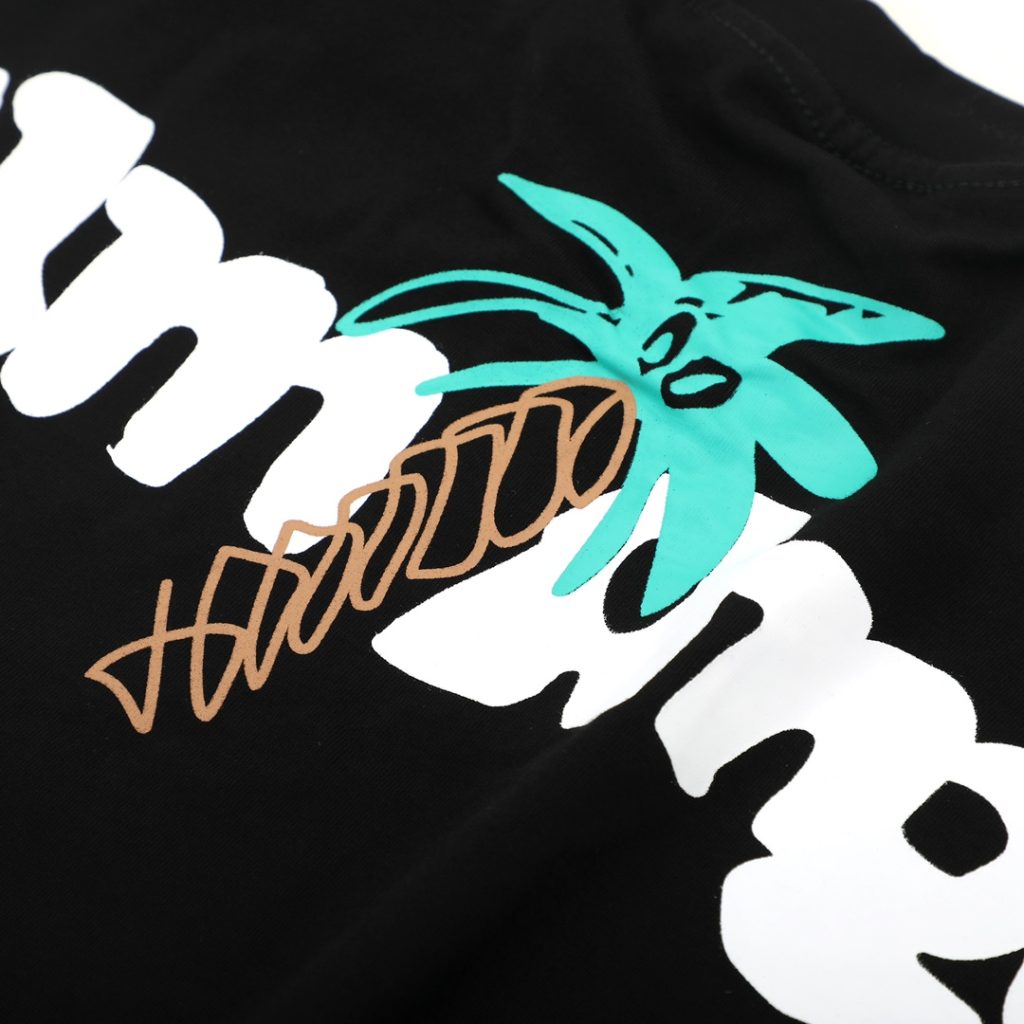PalmAngels （パームエンジェルス）スーパーコピー 椰子アルファベットlogeプリントカジュアル半袖Tシャツ