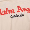 PalmAngels （パームエンジェルス） 偽物 立体的なロゴプリントオシャレカジュアル半袖Tシャツ男女兼用 激安通販