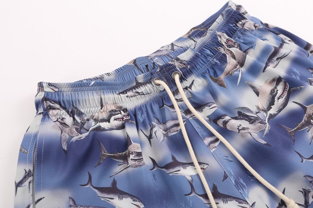 PalmAngels (パームエンジェルス)サメ柄プリントスイムパンツビーチパンツ