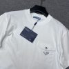 PRADA(プラダ) コピー 2024定番夏タイプラウンドネックシンプルスタイル半袖Tシャツ