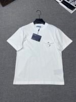 PRADA(プラダ) コピー 2024定番夏タイプラウンドネックシンプルスタイル半袖Tシャツ