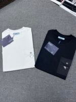 PRADA(プラダ) コピー 2024定番夏タイプラウンドネックシンプルスタイル半袖Tシャツ