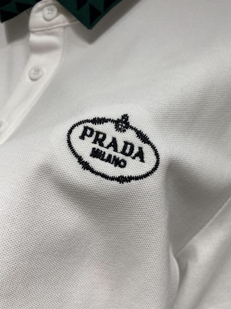PRADA(プラダ) 2024新作 n級品 春夏半袖折り襟Tシャツpolo 通販