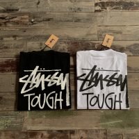 STUSSY(ステューシー) n級品 定番LOGO創作アルファベットスローガンプリント半袖Tシャツ 激安通販