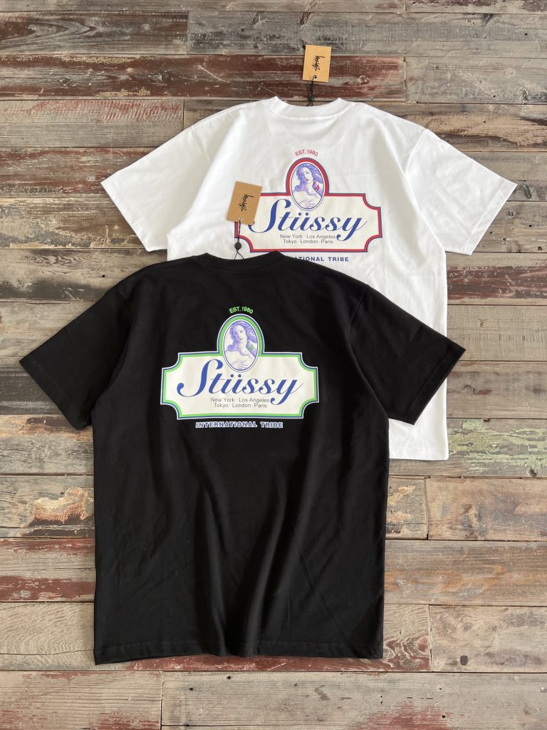 STUSSY(ステューシー)2024新作 スーパーコピー シリーズヴィーナスの誕生オリジナルプリント半袖Tシャツ 激安通販