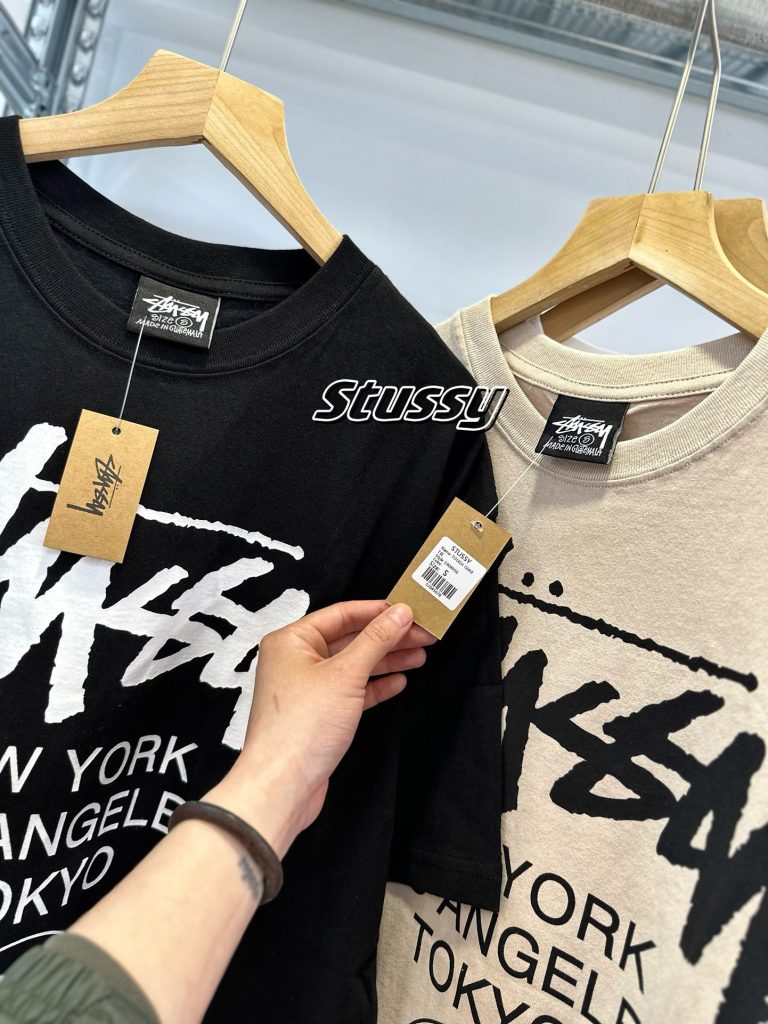 STUSSY(ステューシー) コピー ワールドクルーズプリント3色入り半袖Tシャツ|スーパーコピーn級優良店 2 STUSSY(ステューシー) コピー ワールドクルーズプリント3色入り半袖Tシャツ