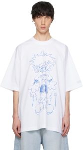 Vetements(ヴェトモン)2024新作スーパーコピー「キルア」プリント半袖Tシャツ