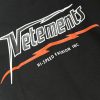 Vetements(ヴェトモン)偽物オシャレなlogeプリントカジュアル半袖Tシャツ激安通販