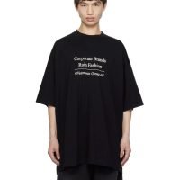 Vetements(ヴェトモン)偽物芸能人アルファベットプリントオシャレカジュアル半袖Tシャツ男女同タイプ通販