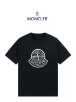 STONE ISLAND(ストーンアイランド)xMONCLERプリントカップルモデル半袖Tシャツn級品