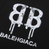 BALENCIAGA(バレンシアガ) 偽物 アルファベット プリントラウンドネック半袖Tシャツ激安通販