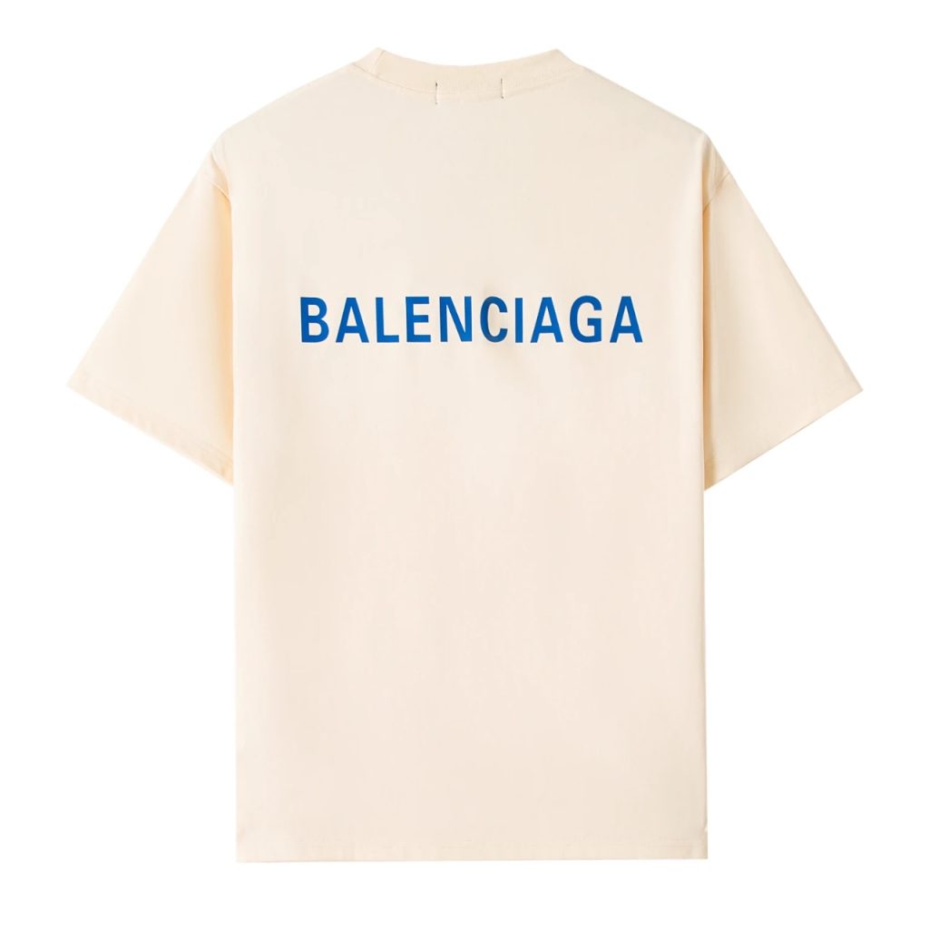 BALENCIAGA(バレンシアガ) 2024春夏新作n級品 アルファベットプリント半袖Tシャツ  