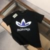 BALENCIAGA(バレンシアガ)xADIDAS 偽物 春夏新作カップルモデル半袖Tシャツ 激安通販