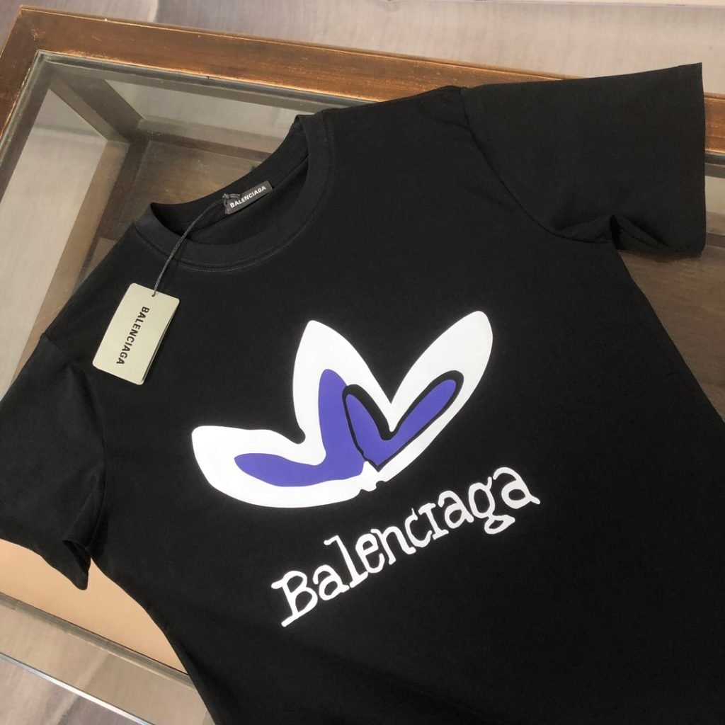 BALENCIAGA(バレンシアガ)xADIDAS 偽物 春夏新作カップルモデル半袖Tシャツ 激安通販 