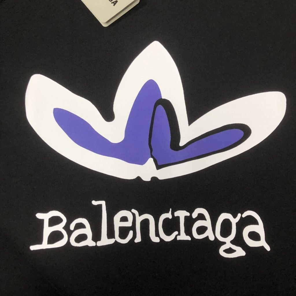 BALENCIAGA(バレンシアガ)xADIDAS 偽物 春夏新作カップルモデル半袖Tシャツ 激安通販 