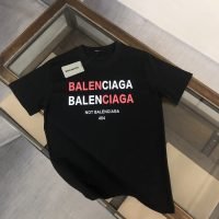 BALENCIAGA(バレンシアガ)2024春夏新作 コピー プリント アルファベット カップルモデル半袖Tシャツ