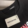 BALENCIAGA(バレンシアガ)2024春夏新作 コピー プリント アルファベット カップルモデル半袖Tシャツ
