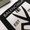 BALENCIAGA(バレンシアガ)2024新作 スーパーコピー ハサミプリントラウンドネック半袖Tシャツ男女兼用