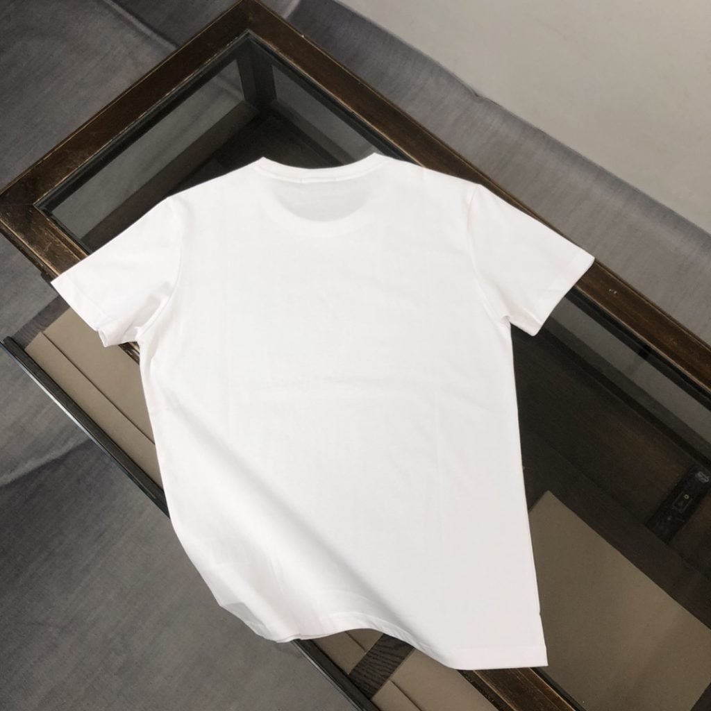 BALENCIAGA(バレンシアガ)2024新作 スーパーコピー ハサミプリントラウンドネック半袖Tシャツ男女兼用