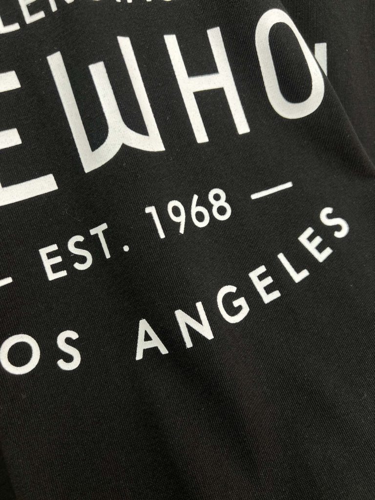 BALENCIAGA(バレンシアガ)2024新作 コピー アルファベットカップルモデル半袖Tシャツ