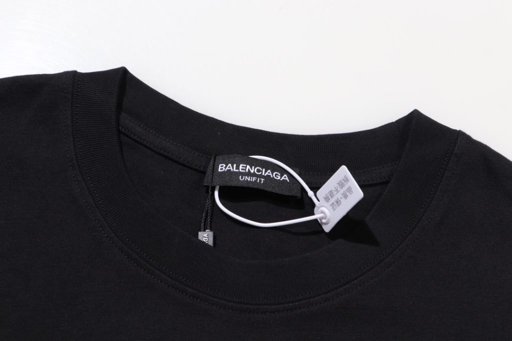 BALENCIAGA(バレンシアガ)X ADIDAS n級品 コラボ アルファベット プリント半袖Tシャツ男女兼用