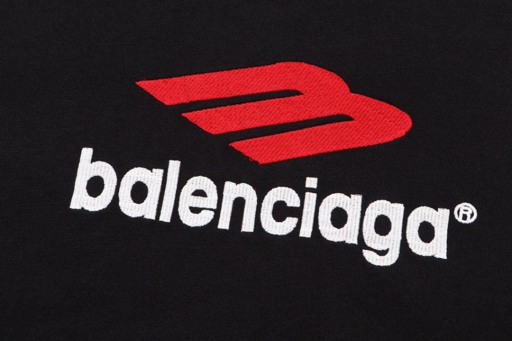 BALENCIAGA(バレンシアガ)X ADIDAS n級品 コラボ アルファベット プリント半袖Tシャツ男女兼用