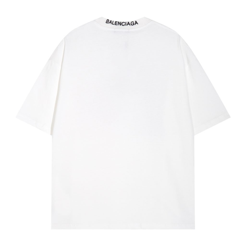 BALENCIAGA(バレンシアガ) コピー バレンタインデー限定愛プリントカップルモデル半袖Tシャツ 