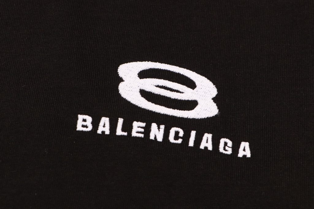 BALENCIAGA(バレンシアガ) 2024夏新作 偽物 100%コットン プリントラウンドネック半袖Tシャツ男女兼用 激安通販 