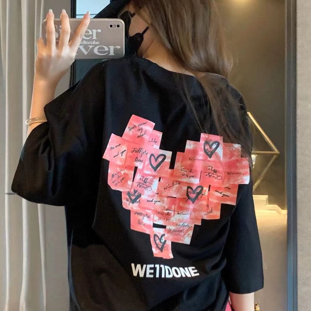 WELLDONE（ウェルダン)愛グラフィティカップルモデル半袖Tシャツn級品