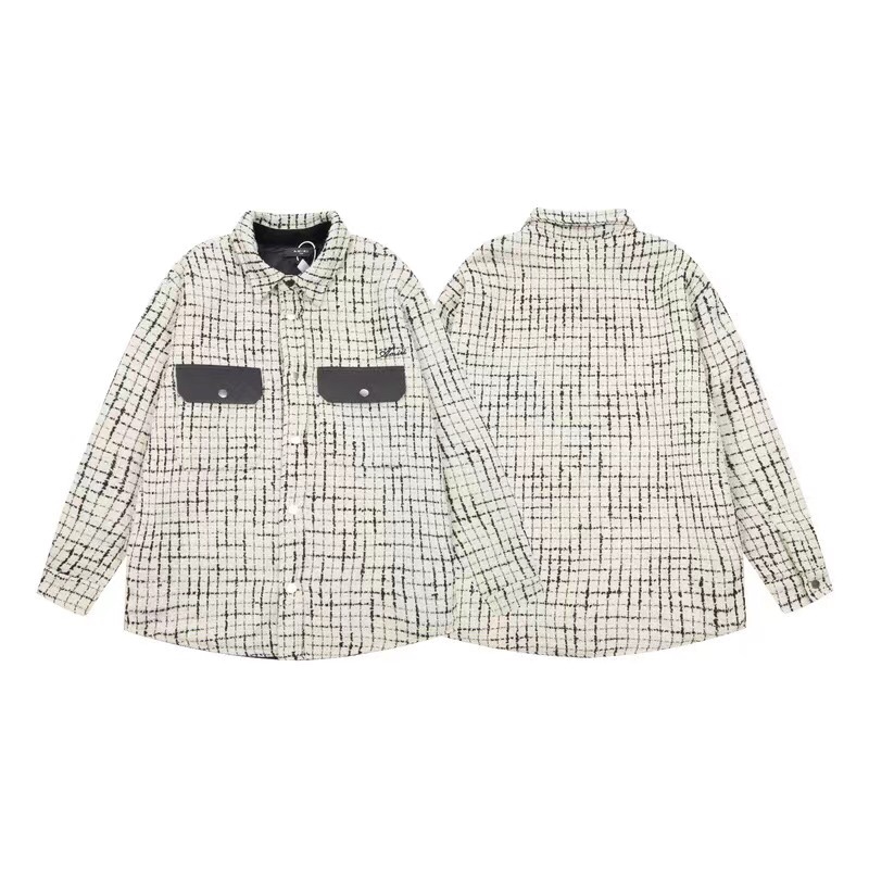 AMIRI(アミリ)スーパーコピーウールチェックコート2024新作芸能人