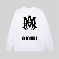 AMIRI（アミリ)2024秋冬新作限定コピータイプアルファベットプリントラウンドネックパーカー