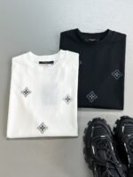 LOUIS VUITTON(ルイヴィトン)定番プリント専門店最新作半袖ラウンドネックTシャツコピー