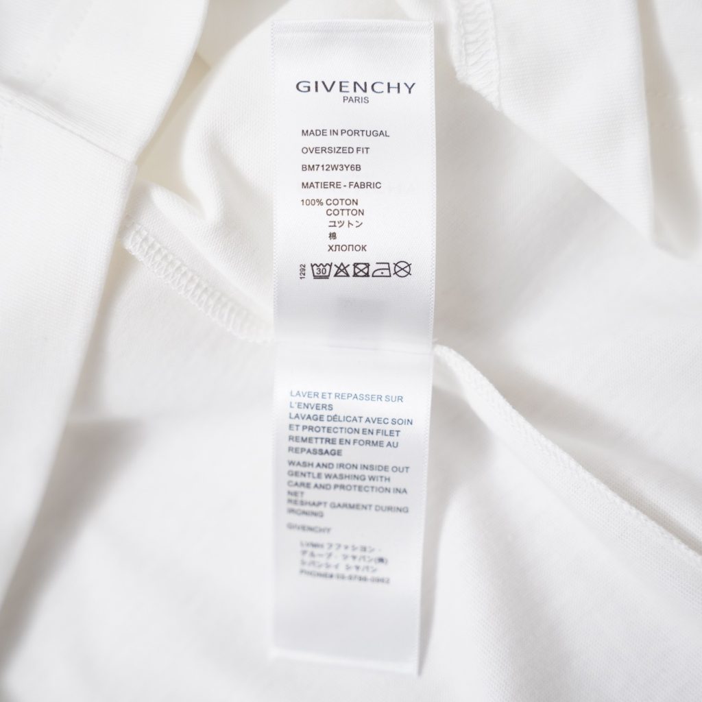 GIVENCHY(ジバンシイ)2024新作コピープリントゆったりしたTシャツ男女同タイプ通販