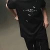 GIVENCHY(ジバンシイ)芸能人アルファベット視覚トラップ効果半袖n級品