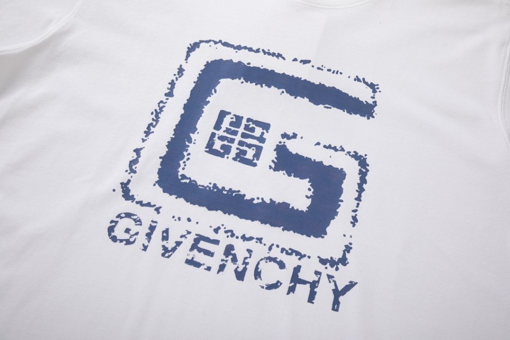 GIVENCHY(ジバンシイ)２０２４の新作シンプルなプリントカジュアルな半袖Ｔシャツ