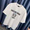 BALENCIAGA(バレンシアガ) ス ーパーコピー アルファベットプリントおしゃれ半袖ペアルックTシャツ 激安通販