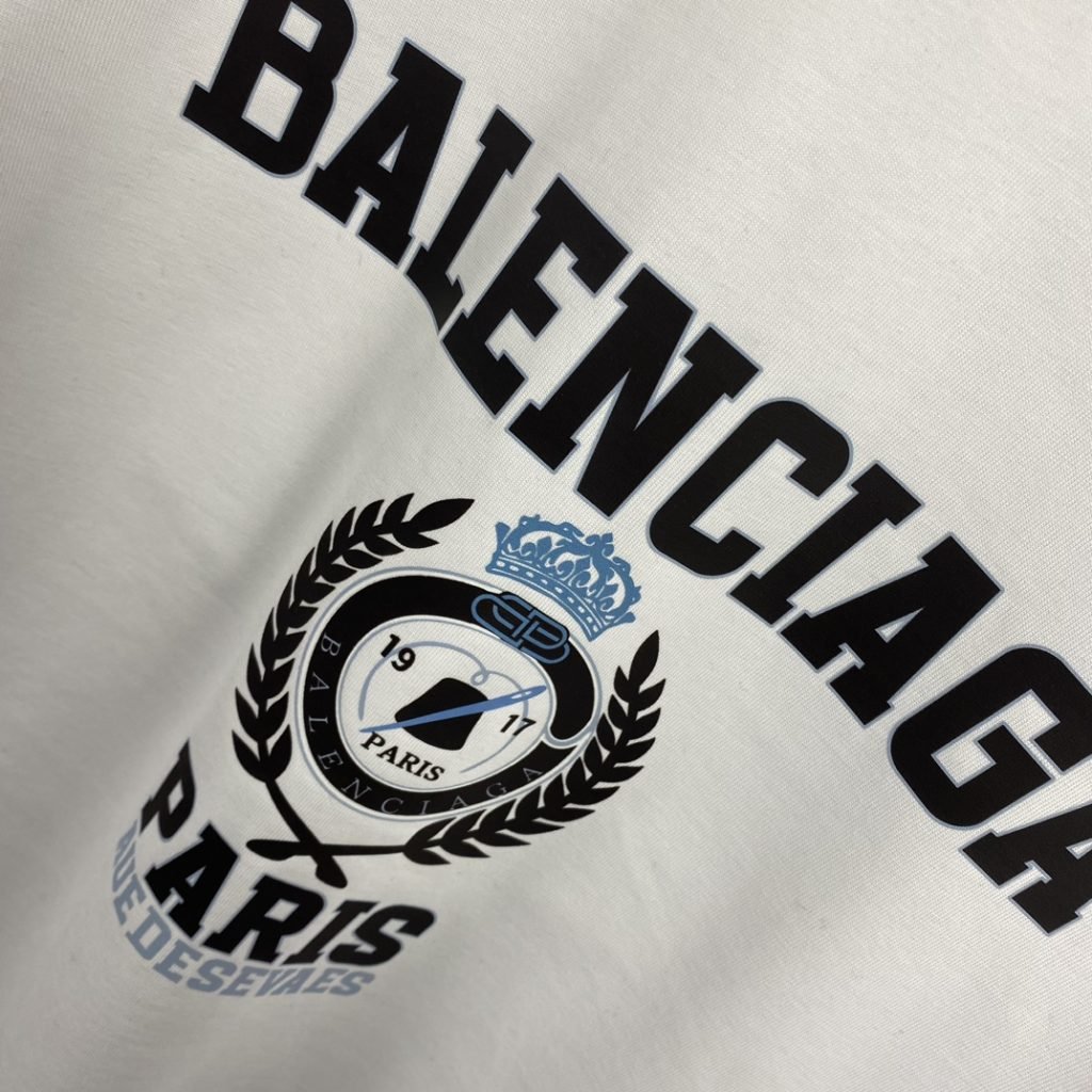 BALENCIAGA(バレンシアガ) ス ーパーコピー   アルファベットプリントおしゃれ半袖ペアルックTシャツ  激安通販