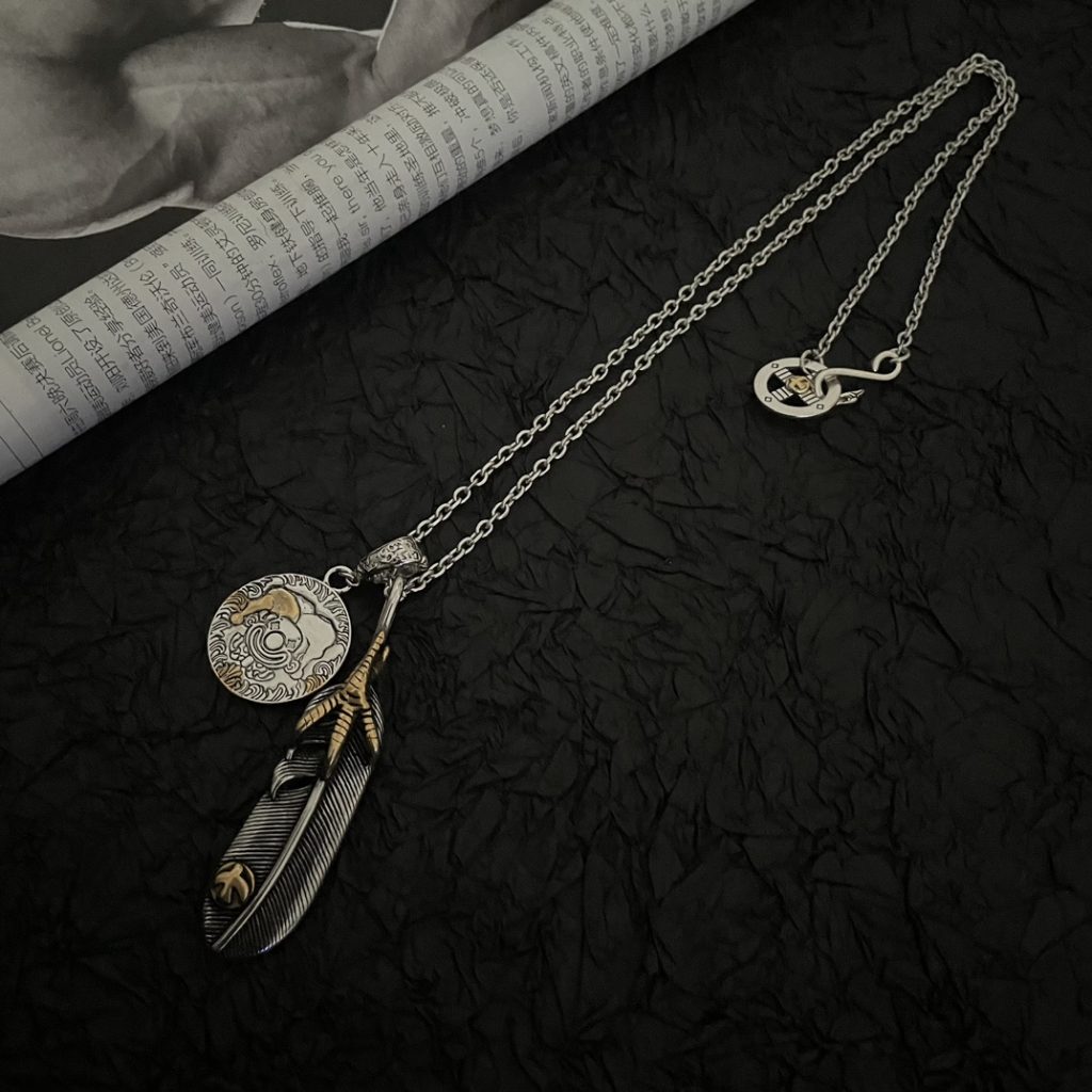 Goro’s（ゴローズ）高橋吾郎 偽物 羽根銀餅ペンダントネックレス 通販