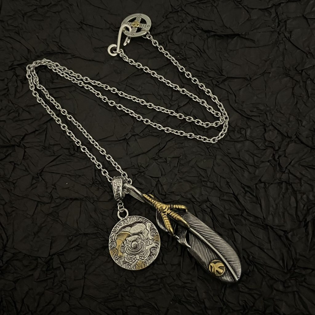 Goro’s（ゴローズ）高橋吾郎 偽物 羽根銀餅ペンダントネックレス 通販