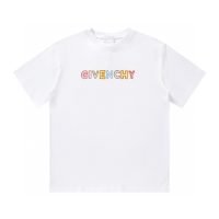 GIVENCHY(ジバンシイ) スーパーコピー 業界最高い品質 アルファベット刺繍半袖Tシャツ