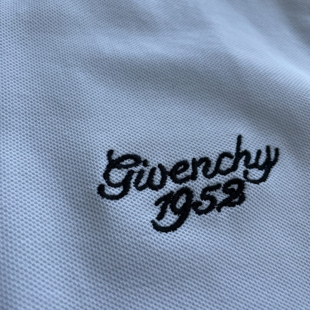 GIVENCHY(ジバンシイ) 激安販売 入手困難コピー  アルファベット刺繍ポロシャツ