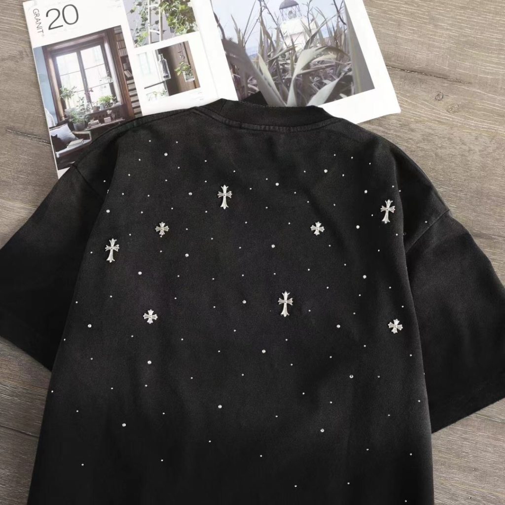 GIVENCHY(ジバンシイ)  2024新作 スーパーコピー 入手困難クロスラウンドネックTシャツ