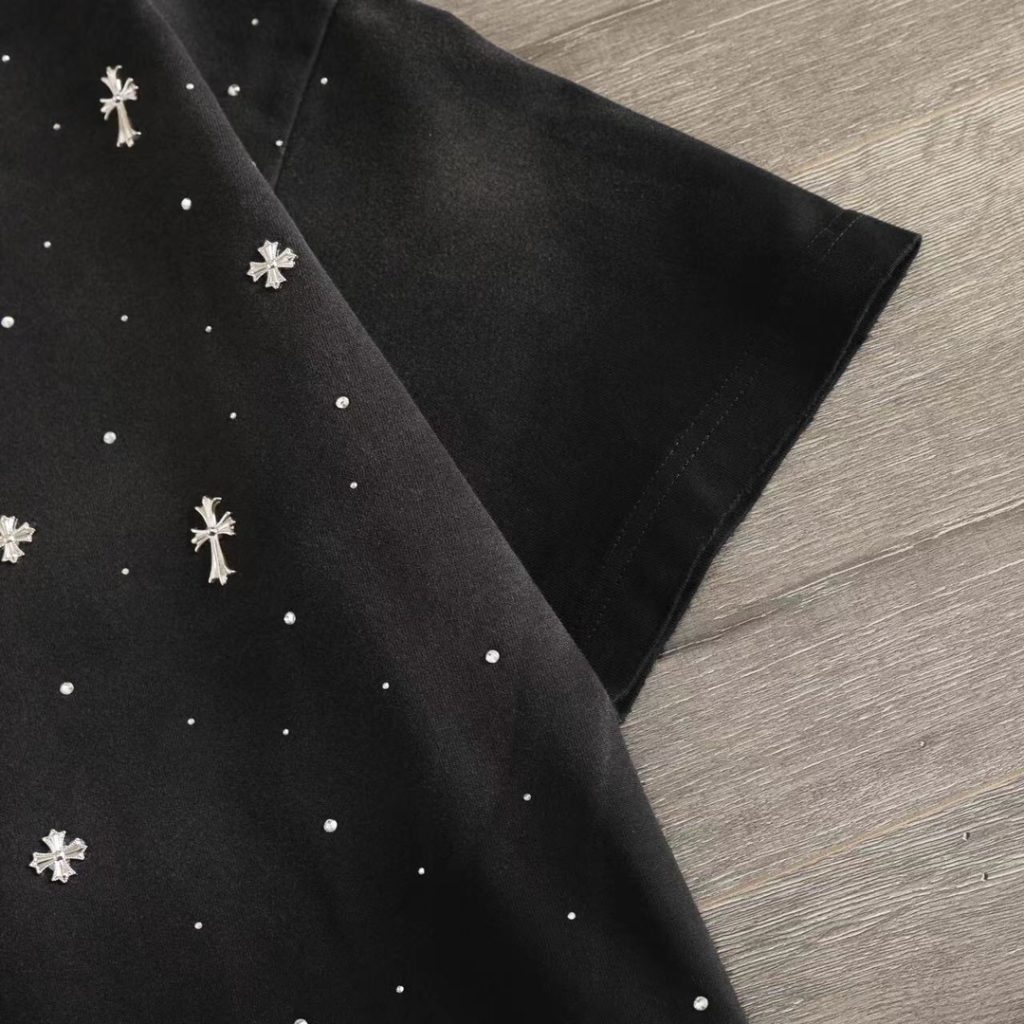 GIVENCHY(ジバンシイ)  2024新作 スーパーコピー 入手困難クロスラウンドネックTシャツ