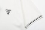 PRADA(プラダ )激安販売 芸能人 スーパーコピー ニット丸首半袖Tシャツ