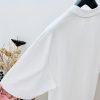 アミパリス コピー シンプルスタイルハートプリントカジュアル半袖Tシャツ男女同タイプ