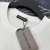 BALENCIAGA(バレンシアガ) 超綺麗2024新作 偽物 アルファベットロゴラウンドネック半袖Tシャツ 激安通販